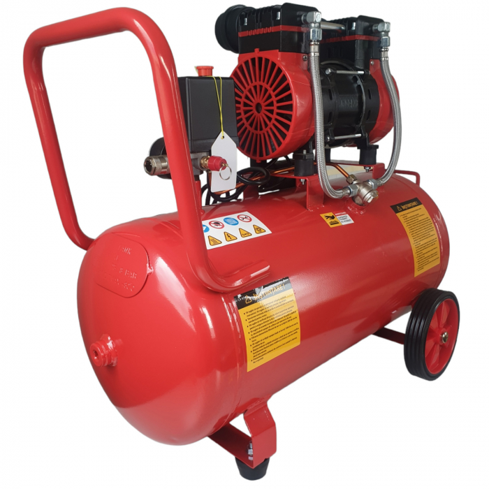 Compresor aer uscat fara ulei ELEFANT XY5850, 50L, 2.3CP, silentios, profesional [3]
