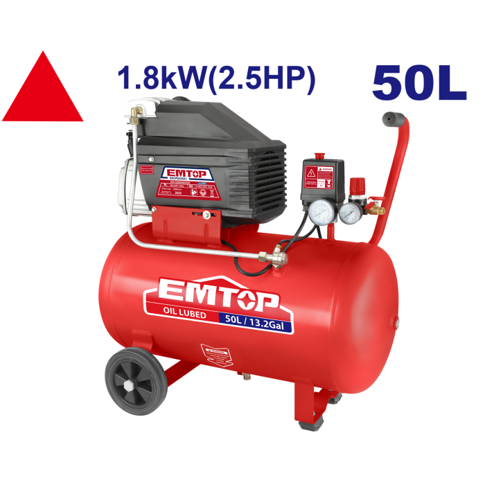 Compresor de aer 50L, 1.8kW (2.5HP) - EACPD25501, EMTOP [1]