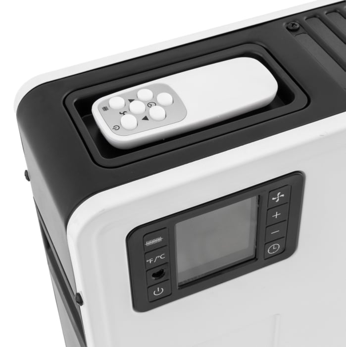 Convector electric de podea cu display si telecomanda BÖHM, 2000W, Suprafata incalzire 20m² [5]