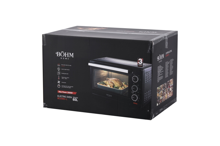 Cuptor Electric 60 L BOHM BC60B3-L, 2000 W, 100-230°C [9]