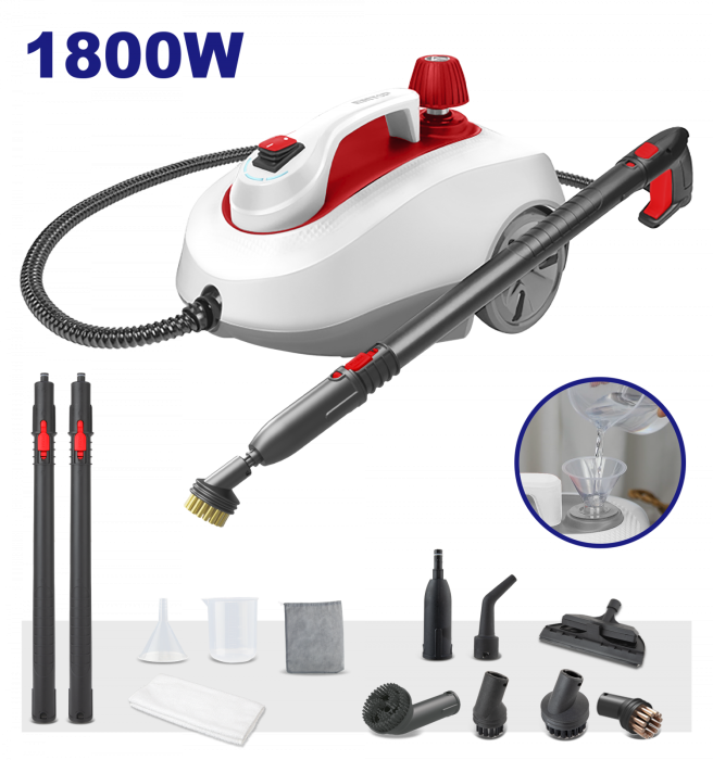 Curatator cu aburi 1800W, rezervor 1.3L, max 5 bar - EMSC1515, EMTOP