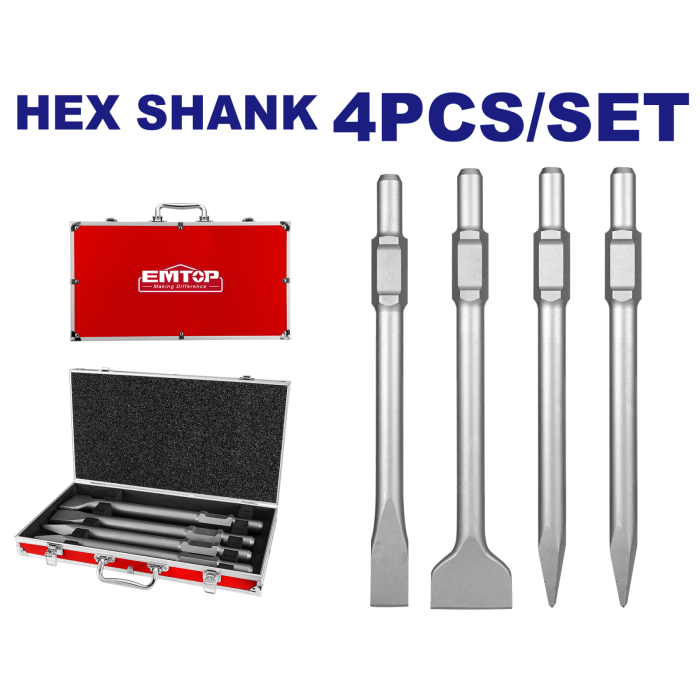 Dalta hexagonala, 4 buc, compatibile cu EDBRH1703, ULDBRH1703, EDBRH1701, ULDBRH1701 - ECHS0304375, EMTOP