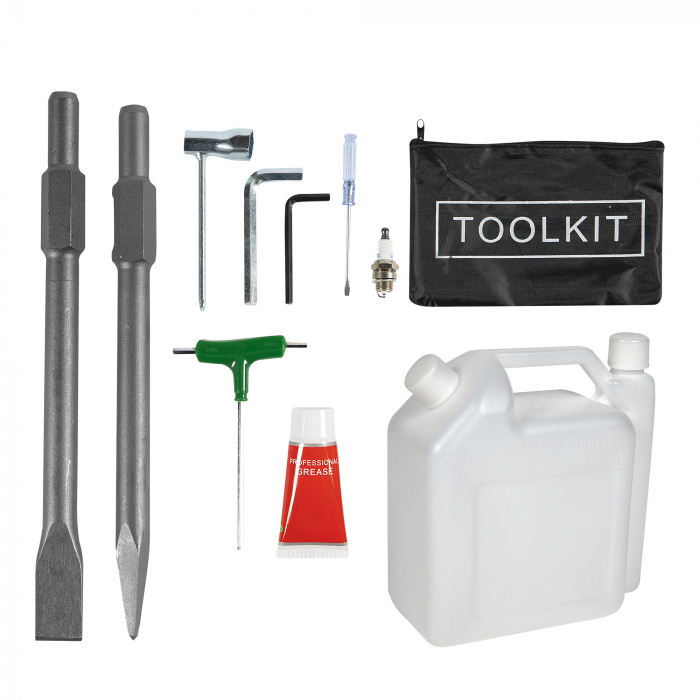 Demolator Detoolz DZ-C255, pe benzina, 2 timpi, 2.4CP, 52CC, 20-55J, 1500BPM [9]