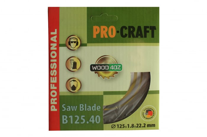 Disc diamantat pentru lemn ProCraft B125.40