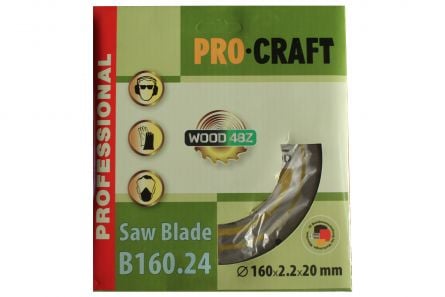 Disc diamantat pentru lemn ProCraft B160.24