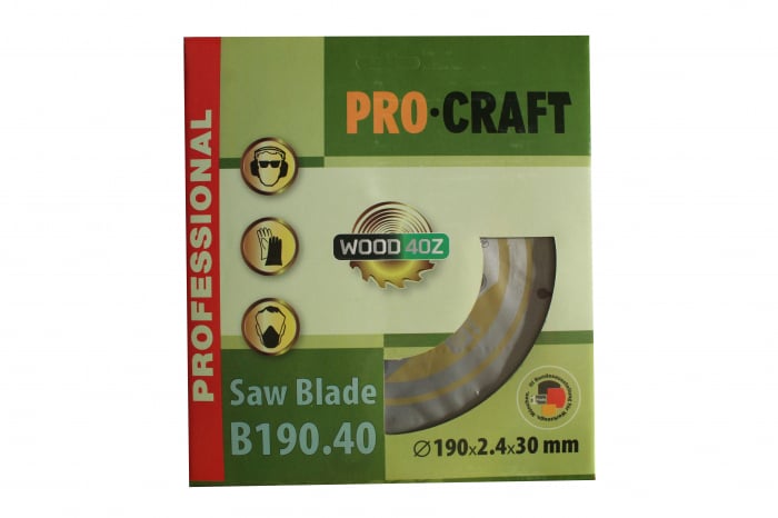 Disc diamantat pentru lemn ProCraft B190.40