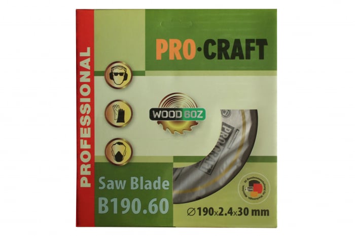 Disc diamantat pentru lemn ProCraft B190.60