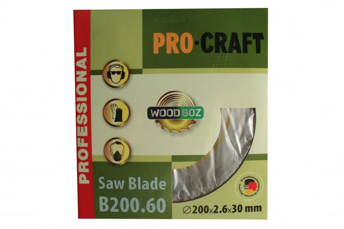 Disc diamantat pentru lemn ProCraft B200.60