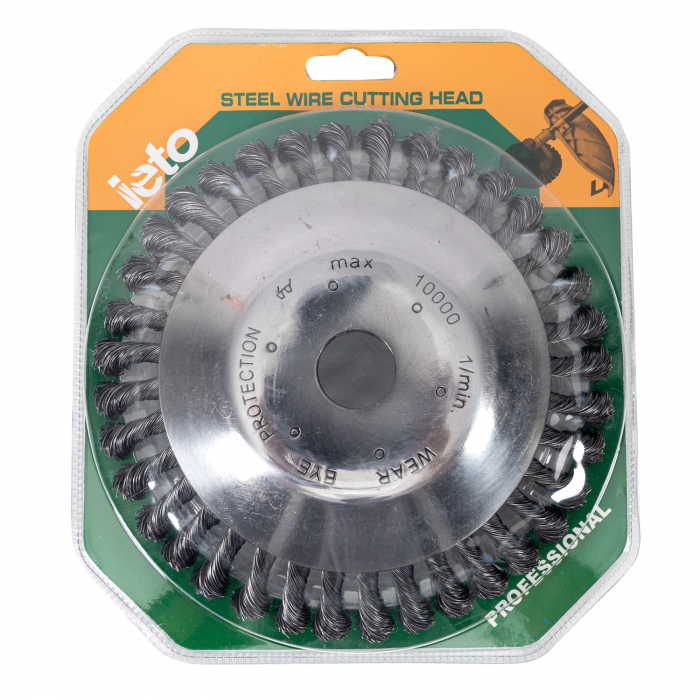 Disc tip perie sarma Altai pentru motocoasa, 200MM 8” [4]