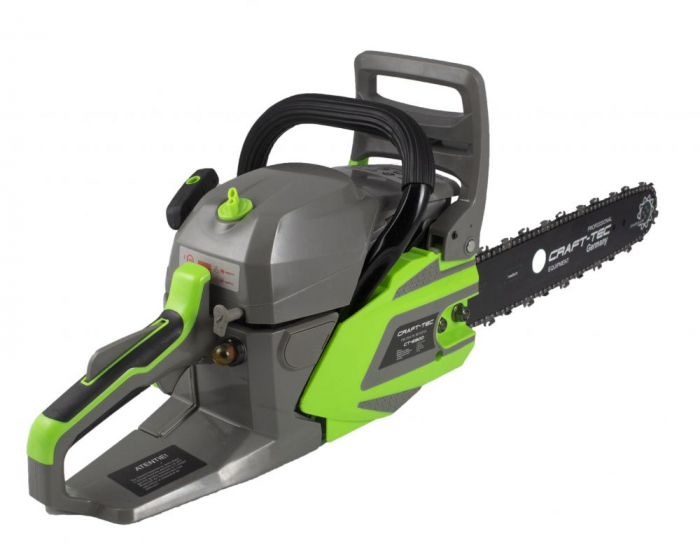Drujba pe benzina craft-tech ct-6900, 5.6cp, 2800rpm, 2 lame 2 lanturi