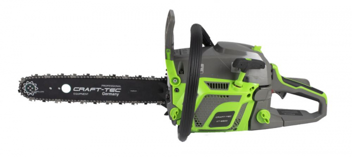 Drujba pe benzina Craft-Tech CT-6900, 5.6CP, 2800rpm, 2 Lame/2 Lanturi [2]