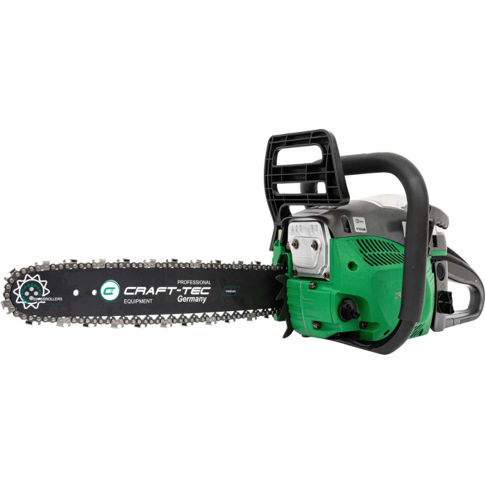 Drujba pe benzina Craft-Tech CT-5000, 5CP, 2800RPM, 2 Lame/2 Lanturi [3]