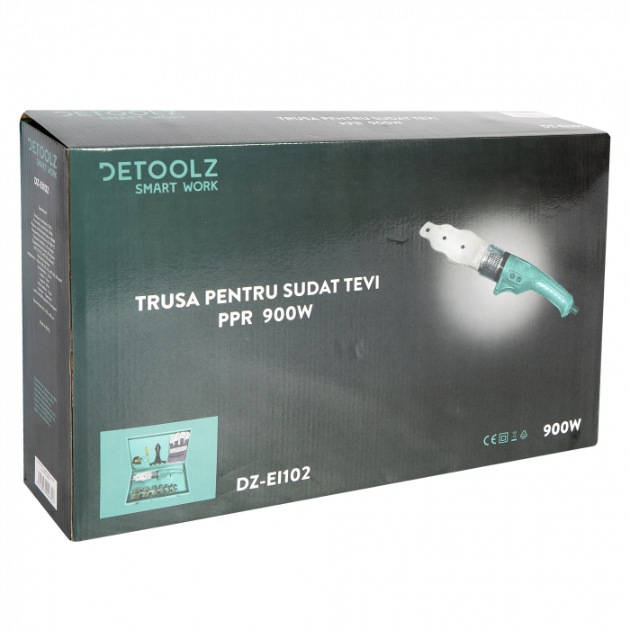 Trusa pentru sudat tevi Detoolz PPR900W, DZ-EI102 [8]