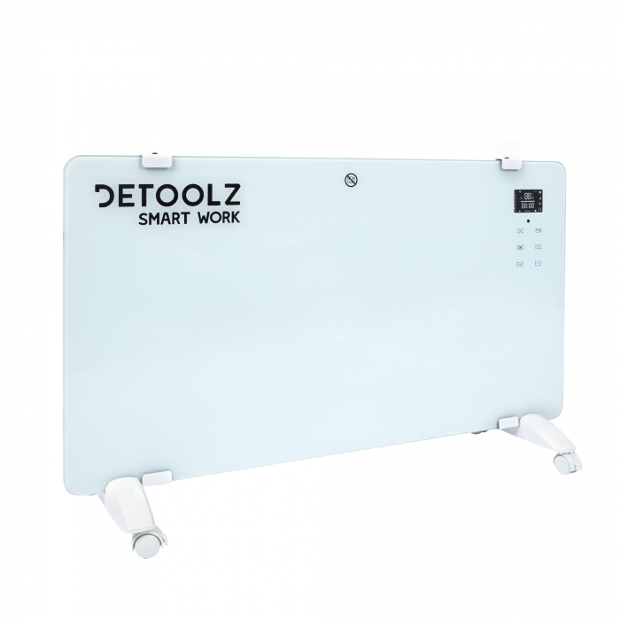 Convector electric Detoolz DZ-EI114, WIFI, 2000W, alb, telecomanda [2]