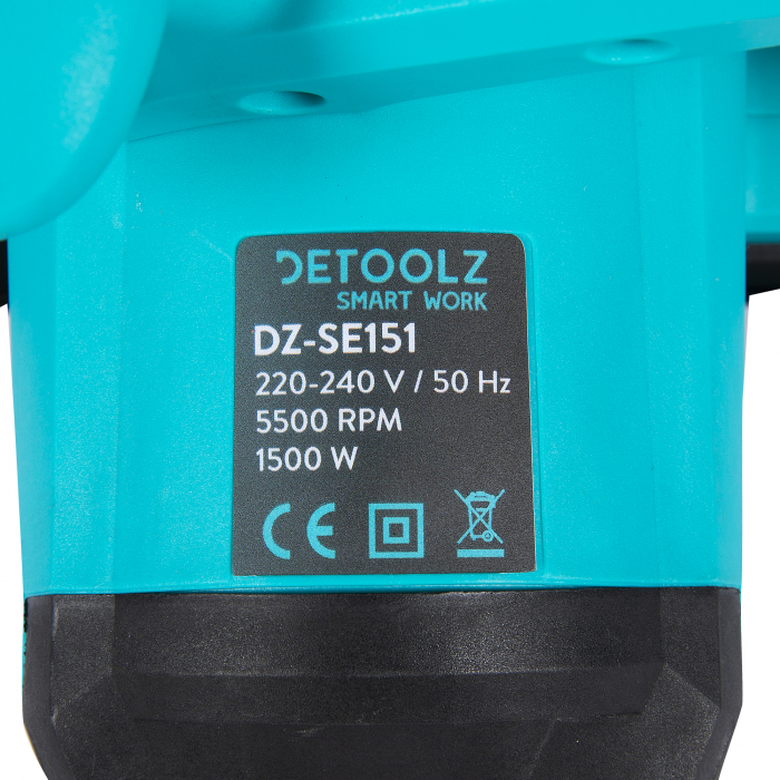 Fierastrau electric circular de mana Detoolz DZ-SE151, 1500W, 185mm [6]