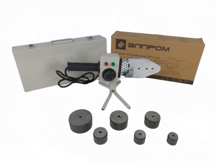 Trusa sudura PPR Elprom EPPT-1550, 1550 W, 300°C, 6 dimensiuni [2]