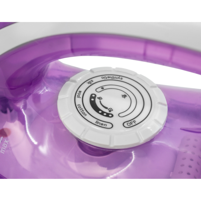 Fier de calcat cu abur BOHM Home BIC-2201PW, 2200W, rezervor 250 ml, talpa ceramica [6]
