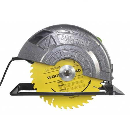 Fierastrau circular ProCraft KR3000, 3000W, 3500RPM, Diametru disc 255mm [3]