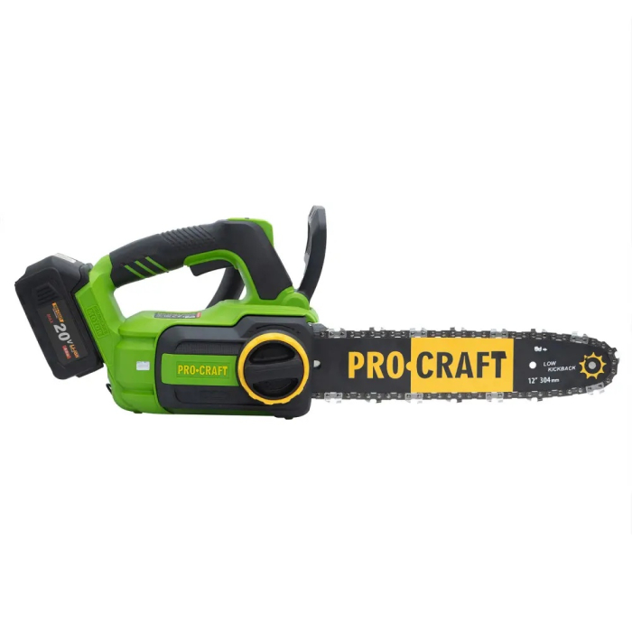 Fierăstrău cu lanț și acumulator PROCRAFT PKA42Li Brushless,20V / 2Ah, NU VINE INSOTIT DE ACUMULATOR /INCARCATOR [4]