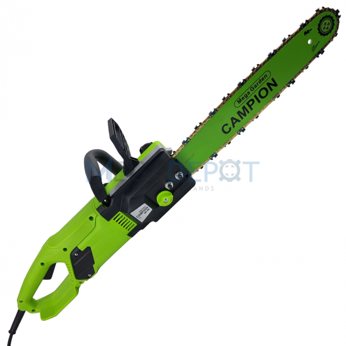 Fierastrau electric cu lant  MegaGarden Campion, 3100W, lant Gold 32 dinti, lama verde40cm Professional Series, motor drept, rezervor de ulei [2]