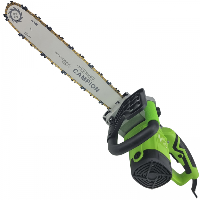 Fierastrau electric cu lant MegaGarden Campion X7, 3200W, motor lateral, lant Gold 32 dinti, lama 40cm Professional Series [2]