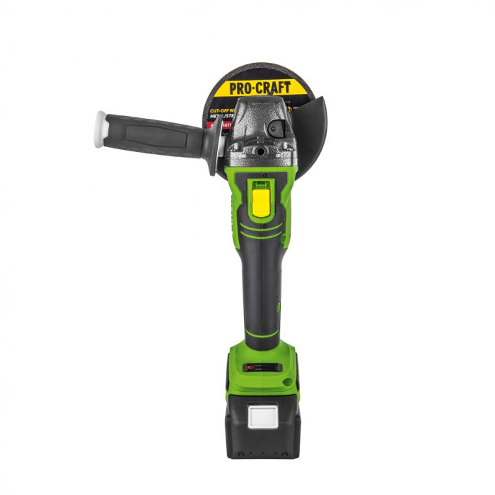 Flex pe acumulator Procraft PWA216, 21V, 8500 RPM, 100 mm [4]