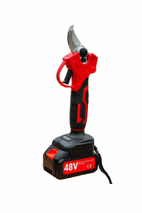 Foarfeca de taiat crengi 48V/8Ah, 2 acumulatori, incarcator, geanta de transport [2]