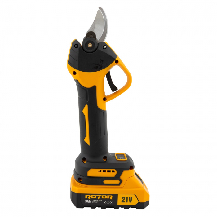 Foarfeca de taiat crengi pe acumulator Rotor, 21V/3Ah, 600W, 2 acumulatori, Capacitate de taiere 25mm [5]