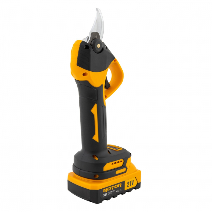 Foarfeca de taiat crengi pe acumulator Rotor, 21V/3Ah, 600W, 2 acumulatori, Capacitate de taiere 25mm [3]