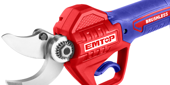 Foarfeca dreapta cu 1 acumulator 2.0AH, 20-30mm, cutie de transport - ELSL203051, EMTOP [3]
