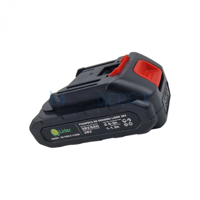 Foarfeca electrica cu 2 x acumulatori LIDER 36V, 6000mAh, geanta de transport [3]