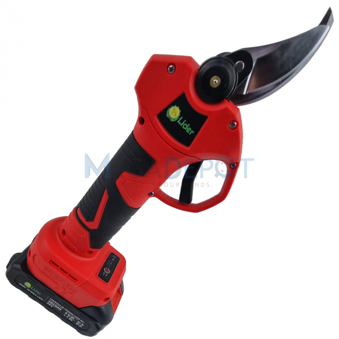 Foarfeca electrica cu 2 x acumulatori LIDER 36V, 6000mAh, geanta de transport [4]