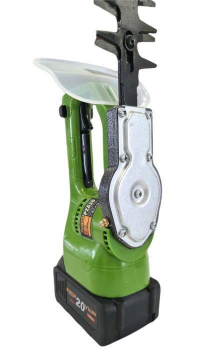Trimmer pe acumulator foarfeca gard viu ProCraft PZA20, cutit dublu, regulator de frecventa a miscarii [5]