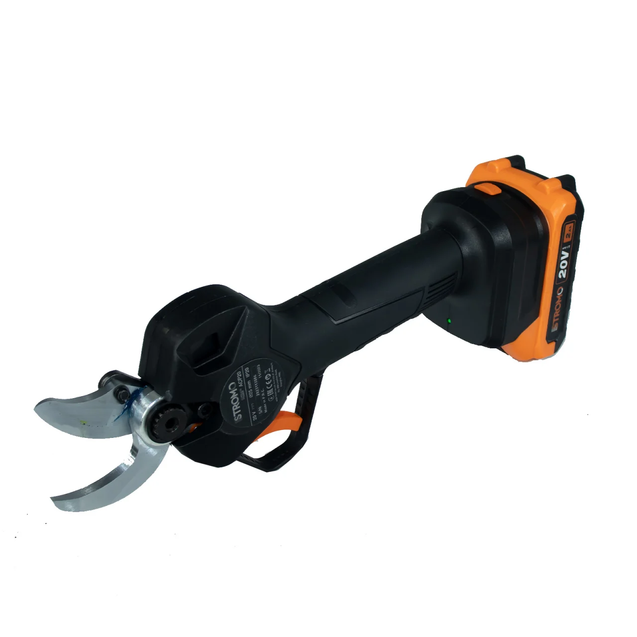 Foarfeca pentru crengi cu acumulator Stromo, 20V/2Ah, Taiere 25mm [3]