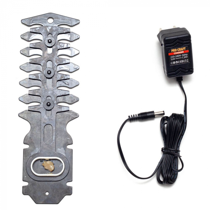 Foarfeca pentru iarba si arbusti cu acumulator ProCraft PGH1300, 1.3Ah, 8mm, 1100RPM [7]
