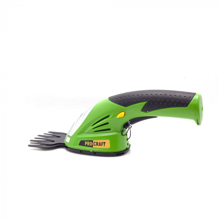 Foarfeca pentru iarba si arbusti cu acumulator procraft pgh1300, 1.3ah, 8mm, 1100rpm