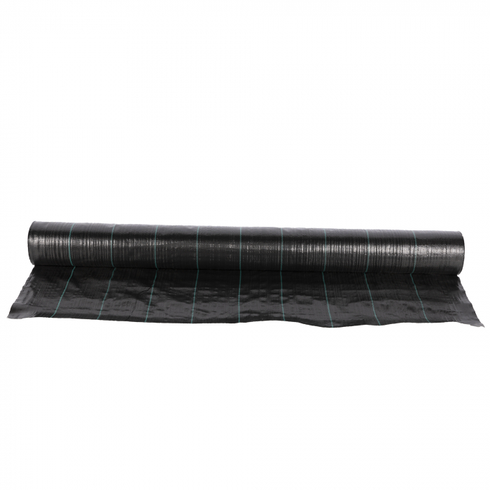Folie pentru mulcire Micul Fermier GF-1856, 1.5 mm x 100 m, Negru [2]