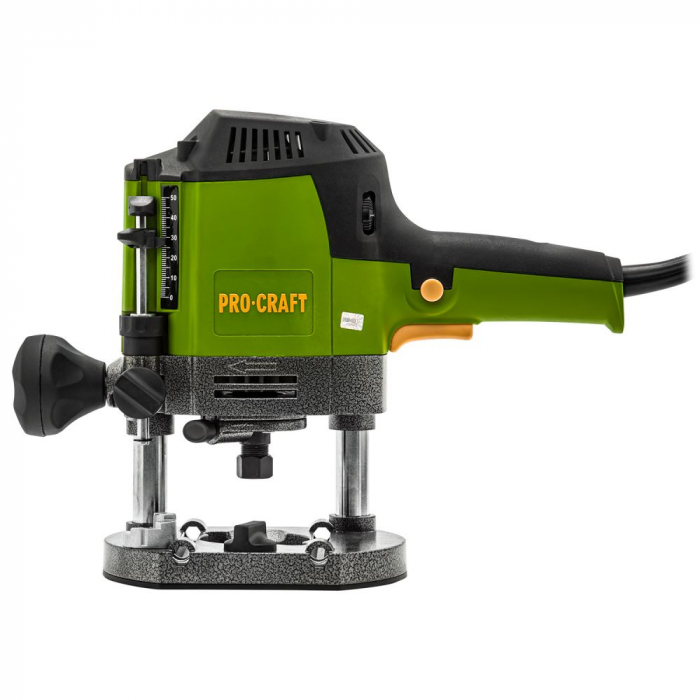 Freza lemn ProCraft POB1200H, 1200W, 30000RPM, 6 freze incluse [2]