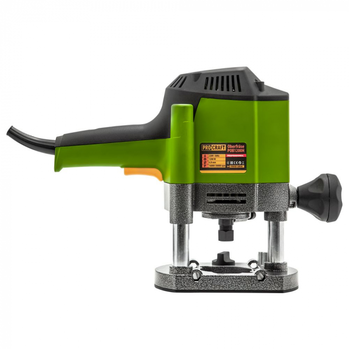 Freza lemn ProCraft POB1200H, 1200W, 30000RPM, 6 freze incluse [3]