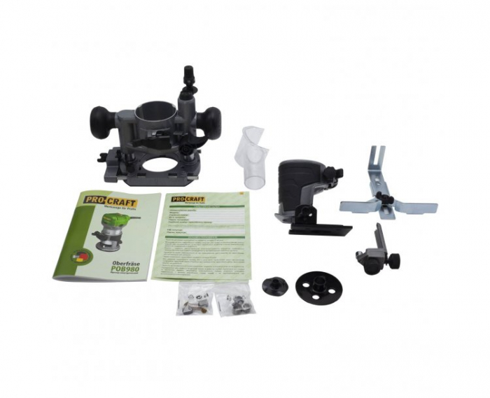 Freza (router) pentru lemn ProCraft POB980, 710W, 13000-33000RPM [4]