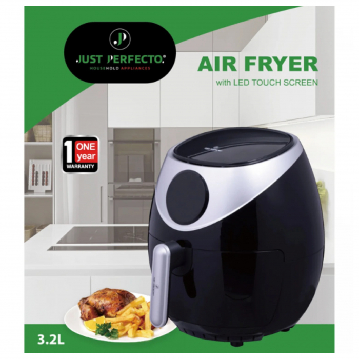 Friteuza cu aer cald Just Perfecto JL-20, 1400W, Capacitate cos 3.2L, Timer 60min., Temperatura reglabila [5]