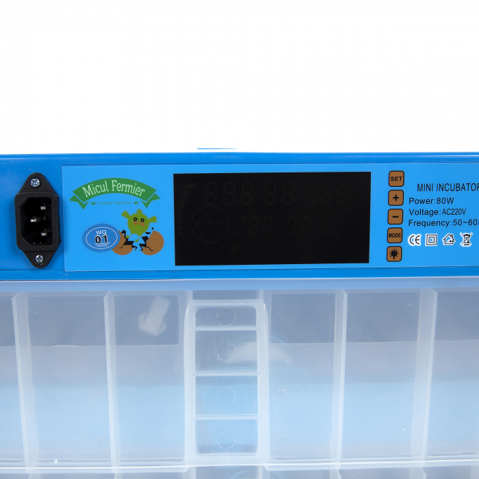 Incubator automat Micul Fermier GF-1509, 80W, 2 etaje, 128 oua gainaIncubator automat Micul Fermier GF-1509, 80W, 2 etaje, 128 oua gaina [3]