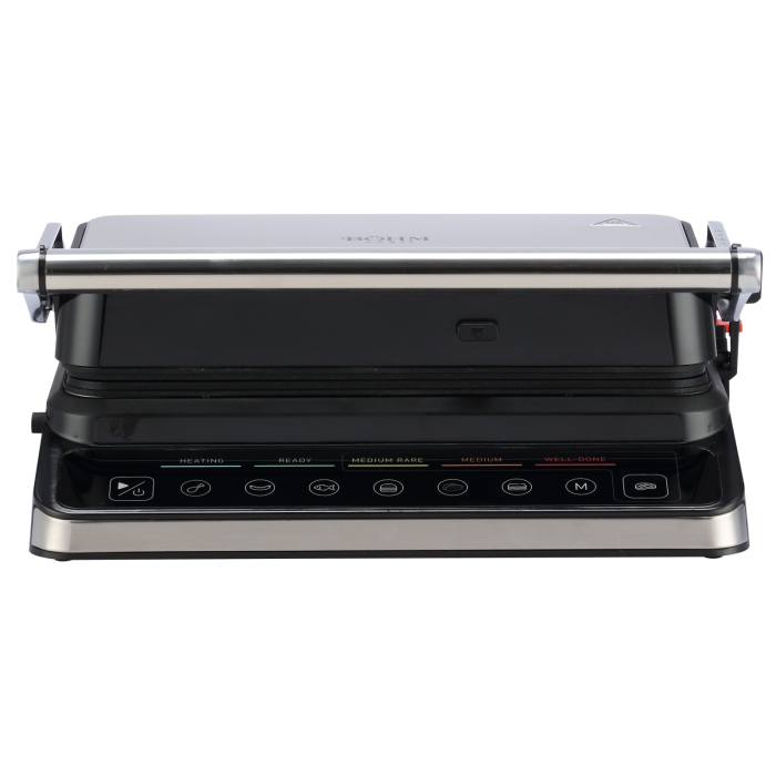 Gratar electric BOHM HOME BEGM160DS, 1600 W, placi detasabile antiaderente, afisaj digital, control tactil [10]