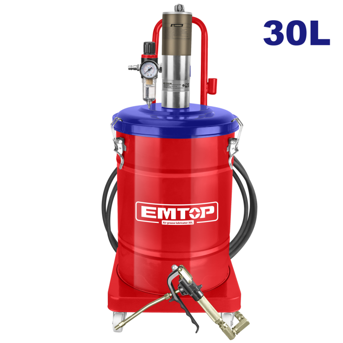 Gresor pneumatic 30L, furtun 5m - EAGL30102, EMTOP [1]