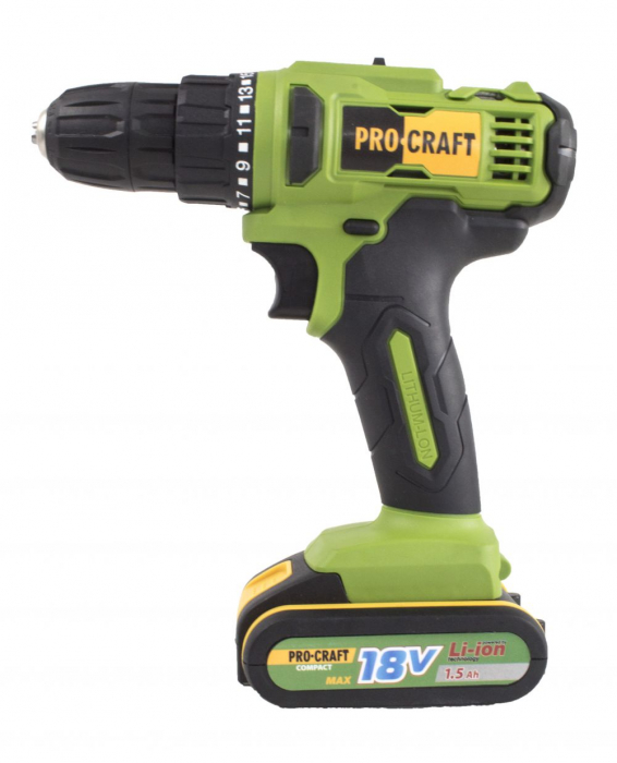 Autofiletanta Procraft Compact PA18C, 18V, 1.5 Ah, 2 acumulatori [5]