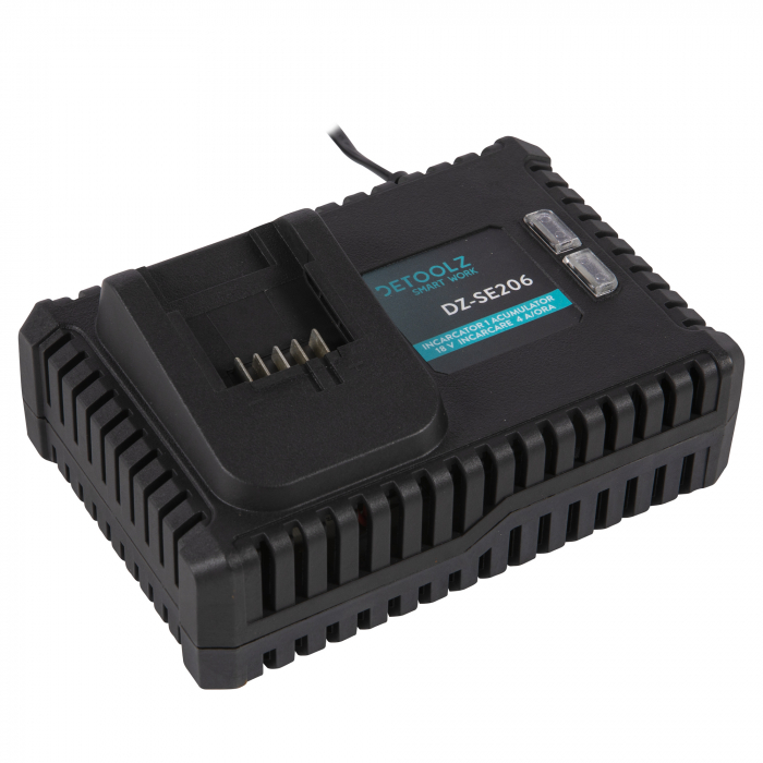 Incarcator Detoolz DZSE206 pentru un acumulator 18V, incarcare 4A/h [2]