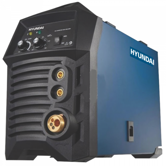 Invertor de sudura hyundai mig-200, mig mma, electrod maxim 3.2mm, sarma 0.8 - 1.0mm, cablu sudura 2m, accesorii incluse