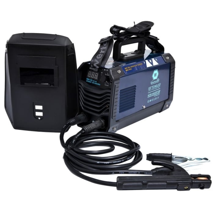Invertor de sudura WertCraft WRT-006, 20-300 A amperaj, 230 V, 1.6-4 mm diametru electrod, MMA, IP21, funtie anti-lipire [1]