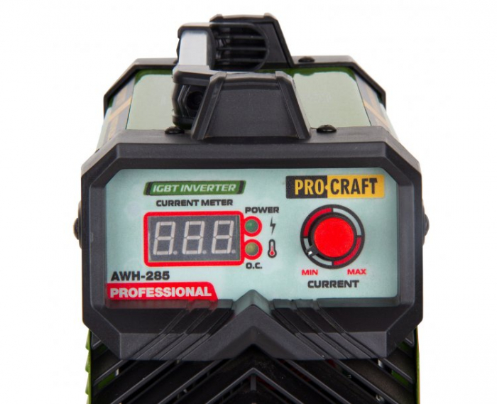 Aparat de sudura, Invertor ProCraft AWH 285 MMA , 285Ah, Accesorii Incluse [8]