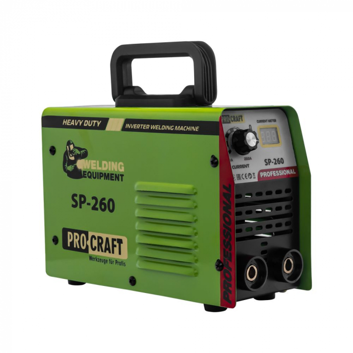 Invertor Sudura Procraft SP260MMA, 260A, Diametru electrod 1.5 - 4.0 mm [3]